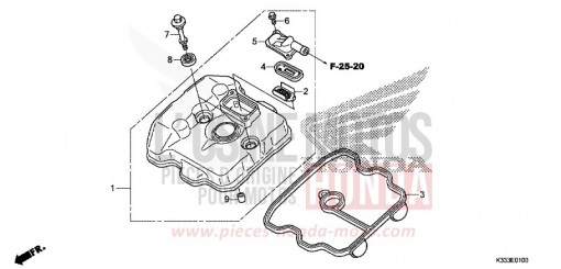 CYLINDER HEAD COVER CBR300RAF de 2015